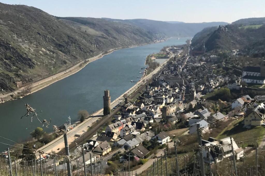 Апартаменти Rhineview 549 - Rheinblick 549 Im Mittelrheintal Обервезель Екстер'єр фото